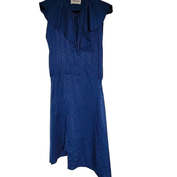 Zadig & Voltaire Racky Dress in Ocean Blue, S - Picture 1 of 9